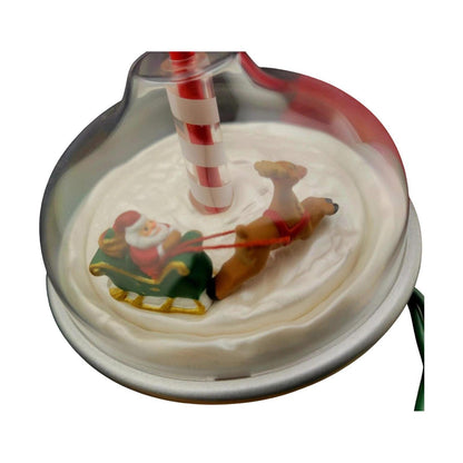 1998 Santa's Spin Top Hallmark Ornament (Santa Claus) QLX7573 Image5