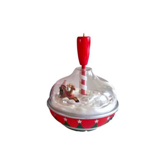 1998 Santa's Spin Top Hallmark Ornament (Santa Claus) QLX7573