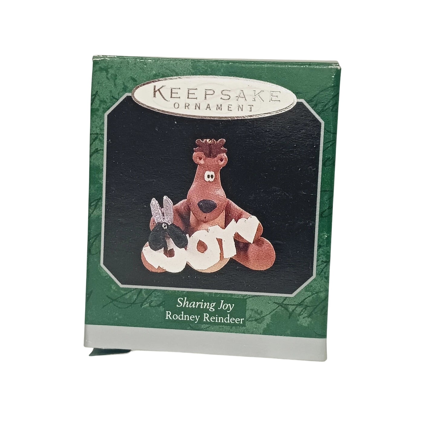 1998 Sharing Joy Hallmark Ornament (Rodney the Reindeer) QXM4273 Image2