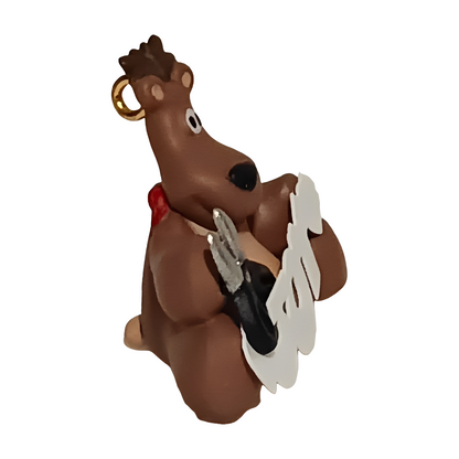 1998 Sharing Joy Hallmark Ornament (Rodney the Reindeer) QXM4273 Image5
