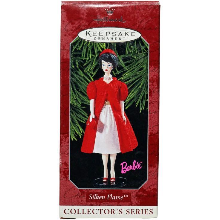 1998 Silken Flame Hallmark Ornament (Barbie) QXI4043
