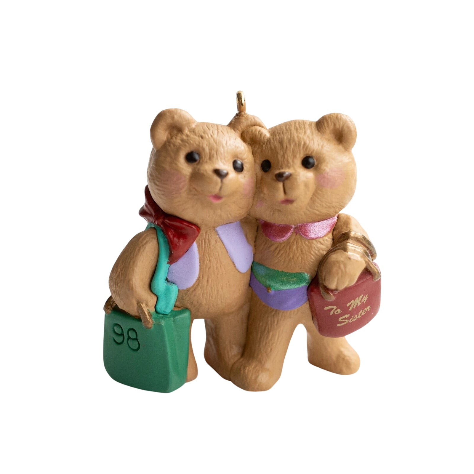 1998 Sister to Sister Hallmark Ornament (Family) QX6693