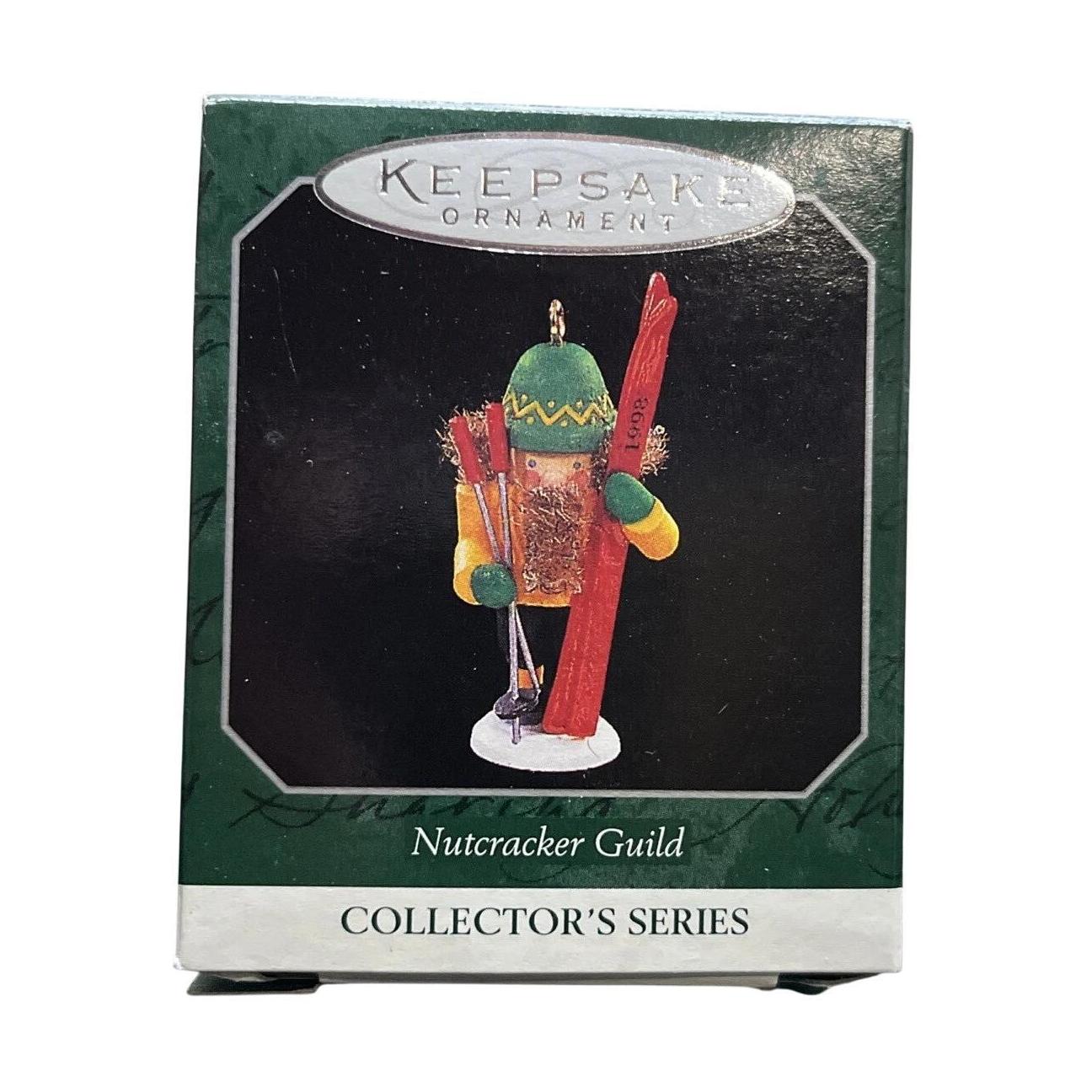 1998 Skis Hallmark Ornament (Nutcracker Guild) QXM4203 Image2