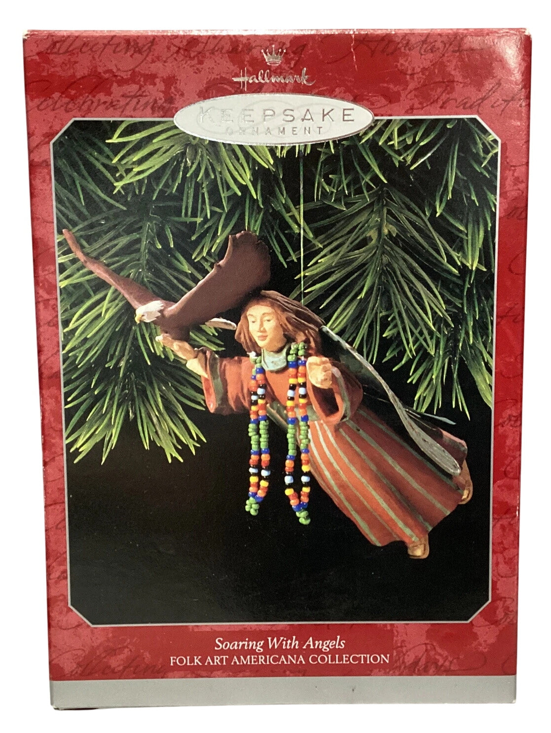 1998 Soaring With Angels Hallmark Ornament (Folk Art Americana) QX6213 Image2