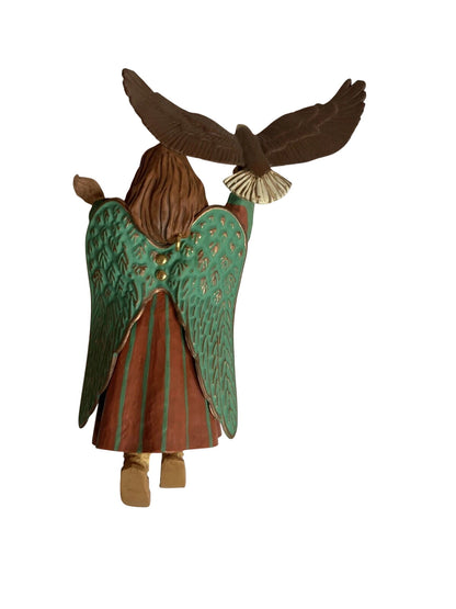 1998 Soaring With Angels Hallmark Ornament (Folk Art Americana) QX6213 Image4