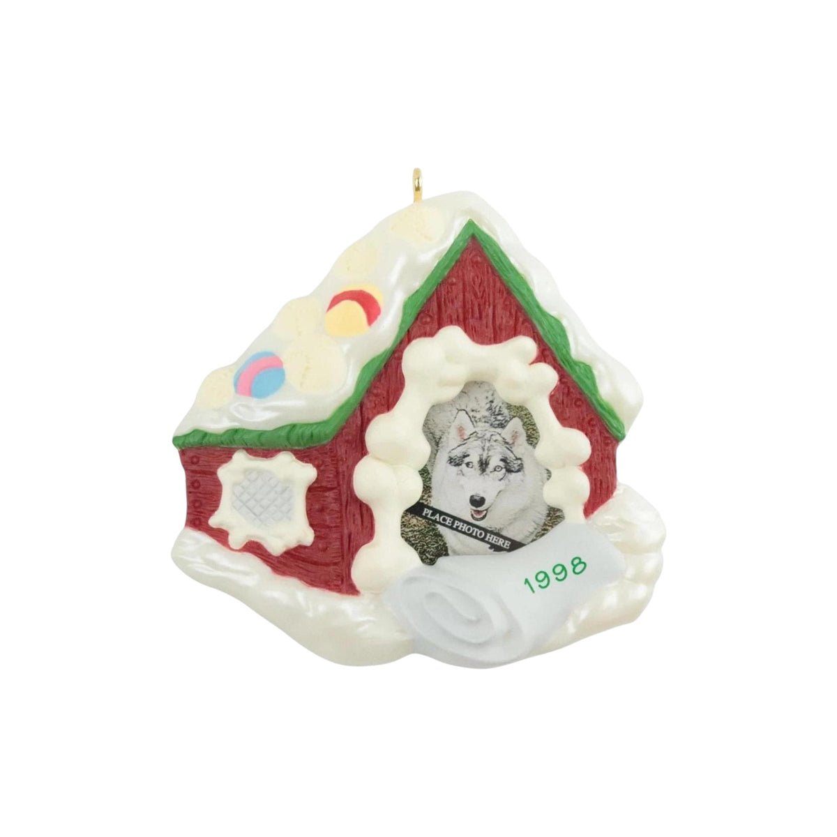 1998 Special Dog Hallmark Ornament (Photo Holder) QX6706 Image3