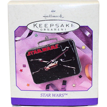 1998 Star Wars Tin Hallmark Ornament (Lunch Box) QEO8406