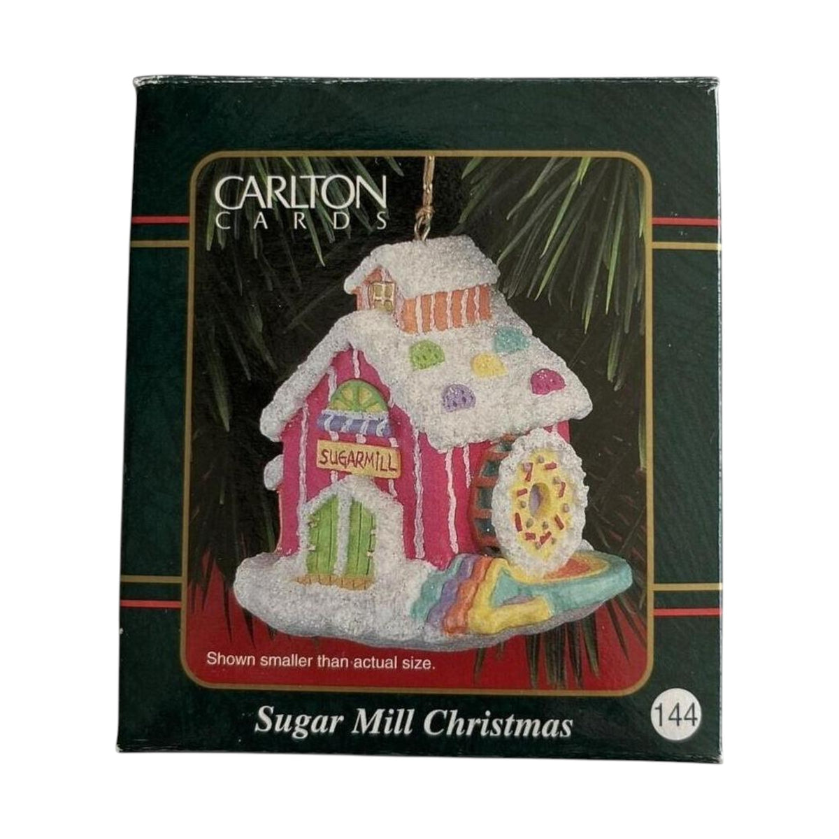 1998 Sugar Mill Christmas Carlton Cards Ornaments (Gingerbread) CXOR-153Y Image2