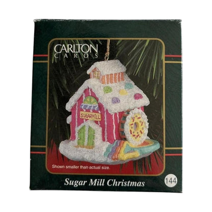1998 Sugar Mill Christmas Carlton Cards Ornaments (Gingerbread) CXOR-153Y Image2