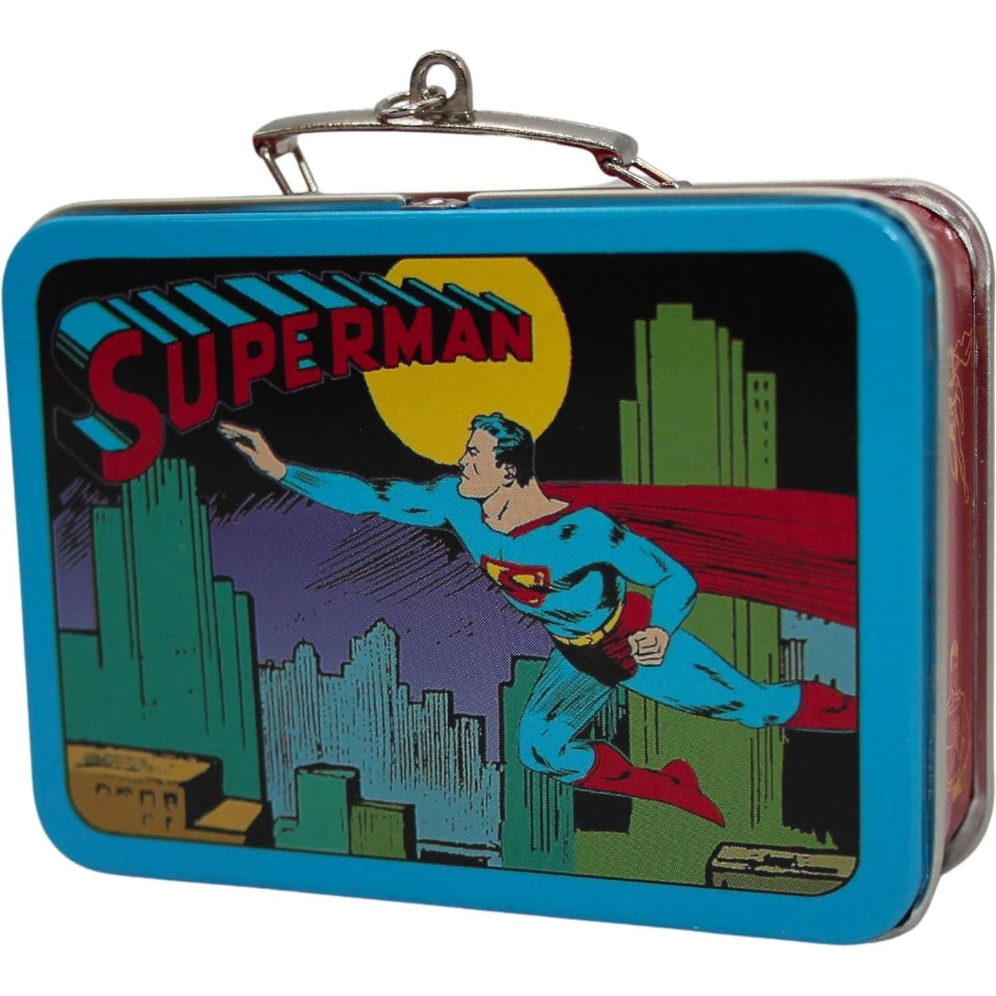 1998 Superman Commemorative Edition Hallmark Ornament (Lunch Box) QX6423