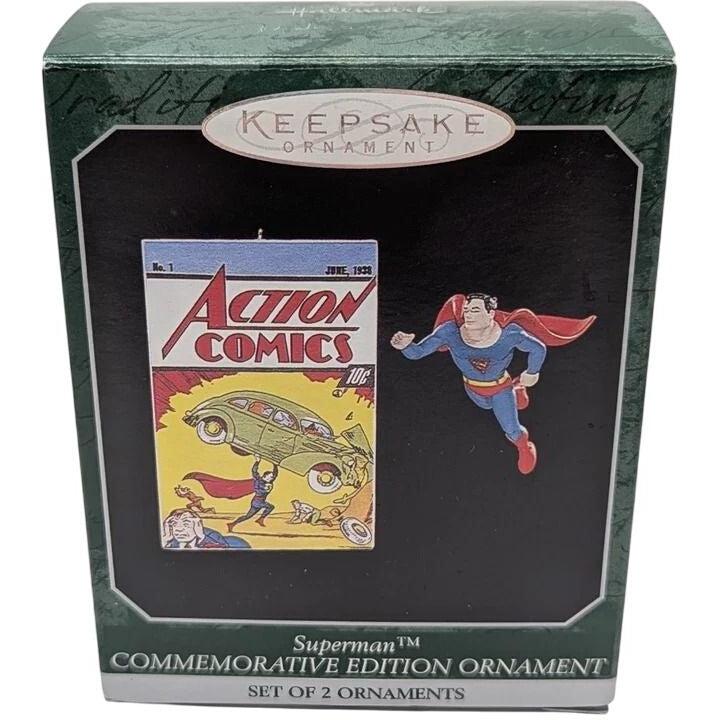 1998 Superman Hallmark Ornament (Comic Book Heroes) QXM4313