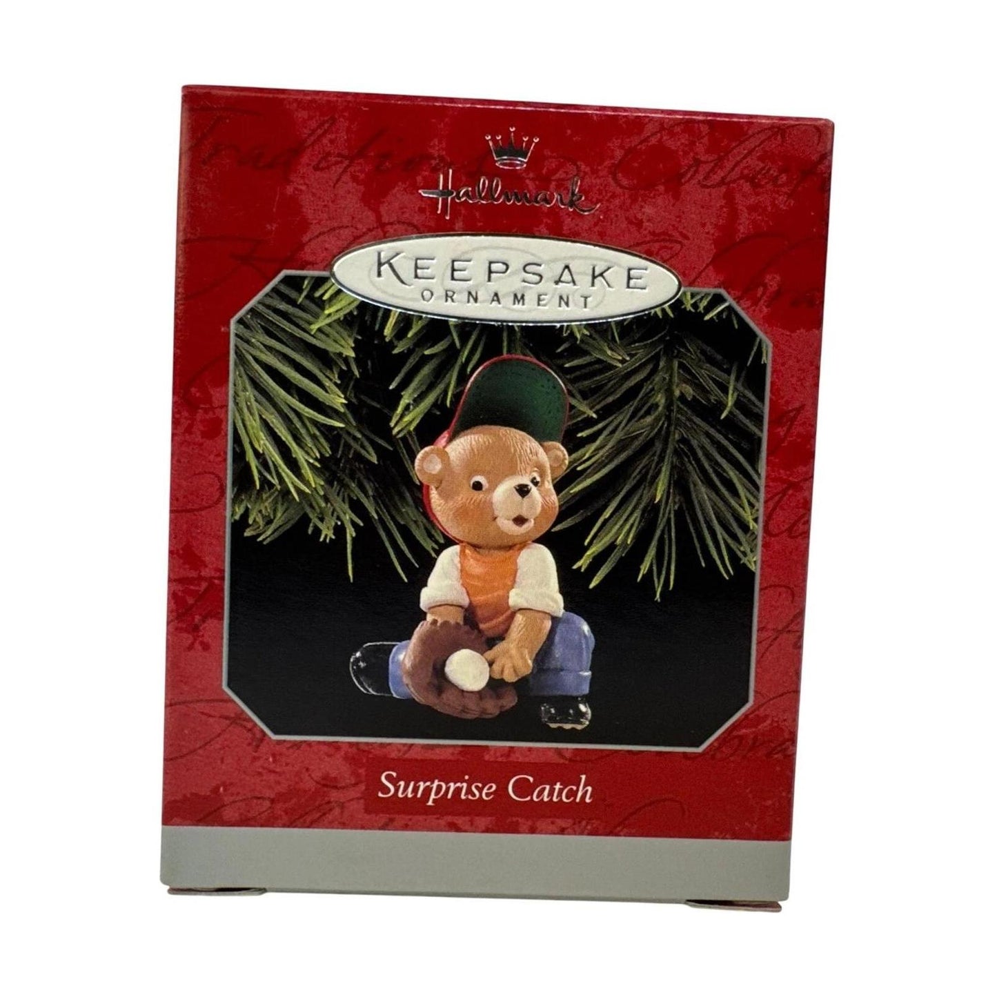 1998 Surprise Catch Hallmark Ornament (Bear) QX6753 Image2