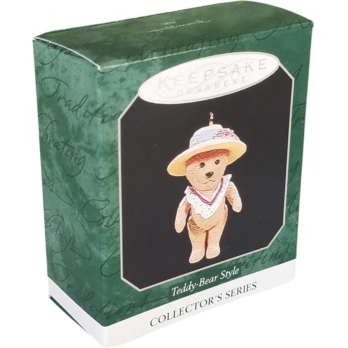 1998 Teddy-Bear Style Hallmark Ornament (Teddy Bear) QXM4176