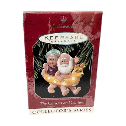 1998 The Clauses on Vacation Hallmark Ornament (Santa Claus) QX62676 Image2