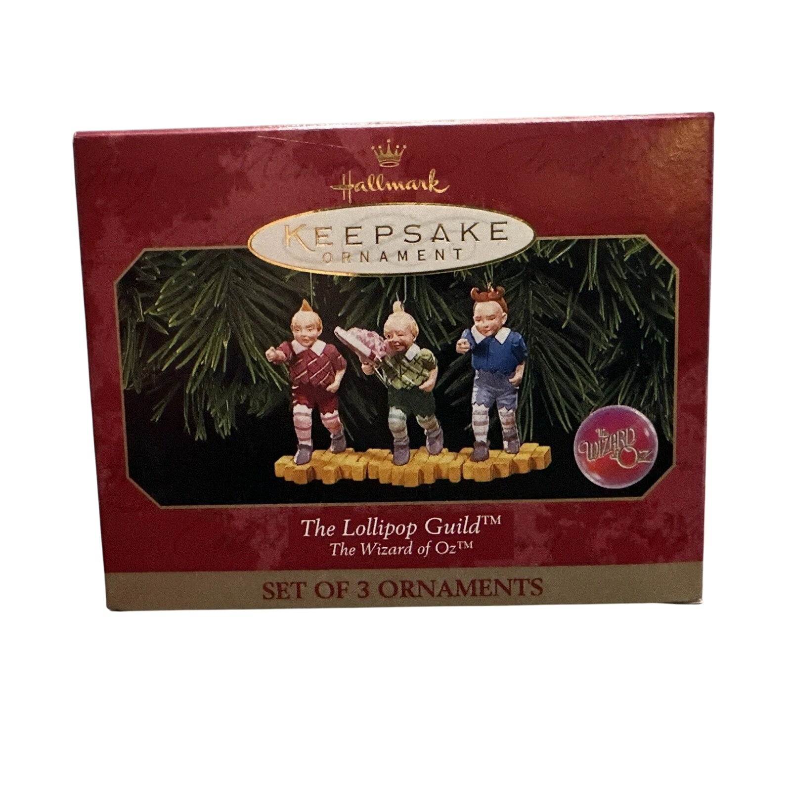 1998 The Lollipop Guild Hallmark Ornament (The Wizard of Oz) QX8029 Image2