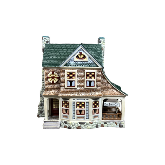 1998 The Side Porch Café – Seasons Bay Series Department 56 – Item #53303 Image1