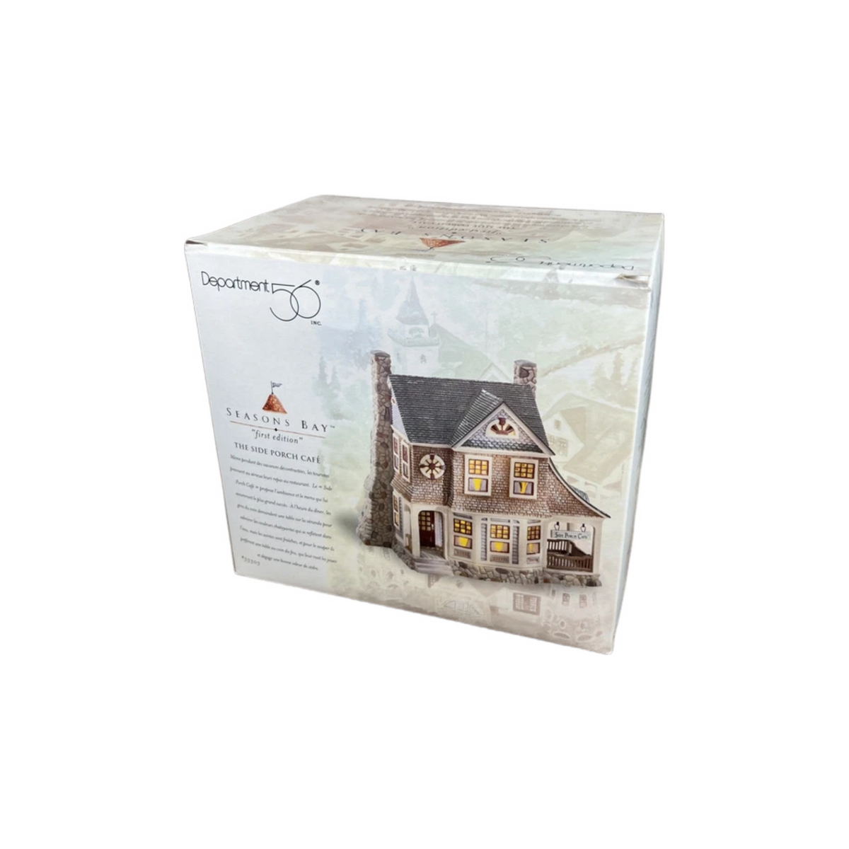 1998 The Side Porch Café – Seasons Bay Series Department 56 – Item #53303 Image2