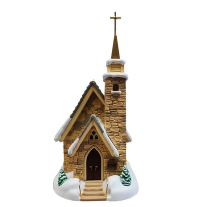 1998 The Stone Church Hallmark Ornament (Candlelight Services) QLX7636