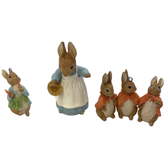 1998 The Tale of Peter Rabbit Hallmark Ornament (Beatrix Potter) QEO8397 Image1