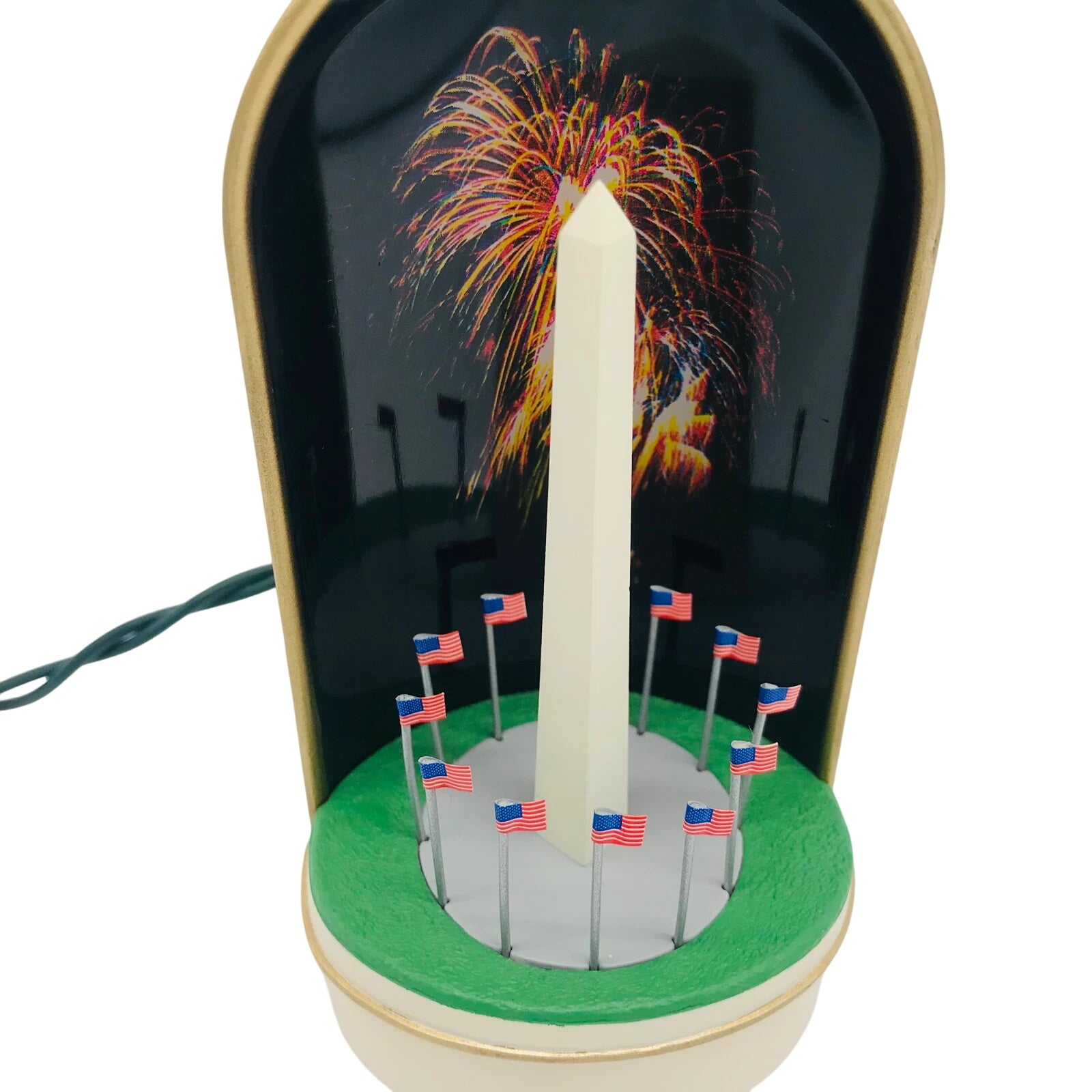 1998 The Washington Monument Hallmark Ornament (Flashing Lights and Sound) QLX7553