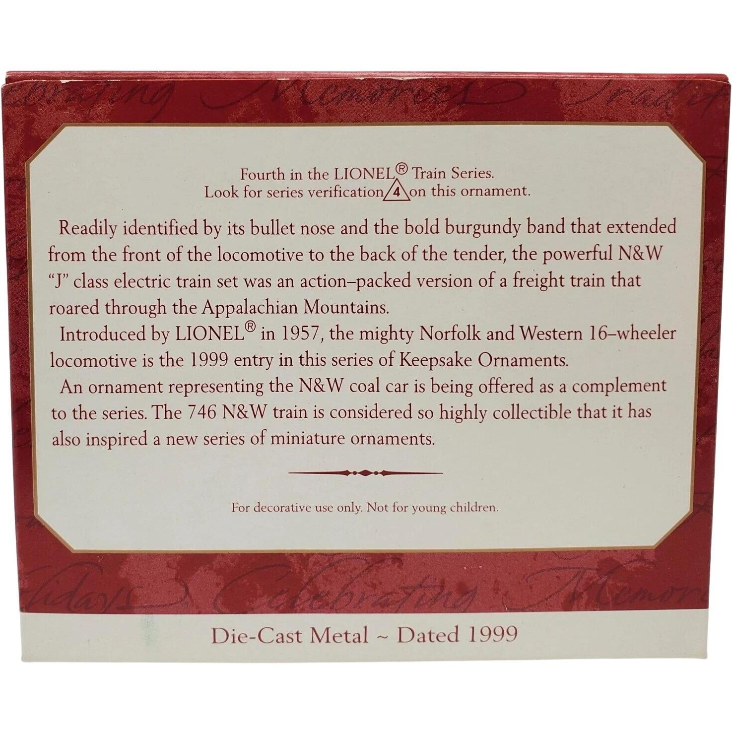 1998 Tin Locomotive Hallmark Ornament (Tin Locomotive) QX6826