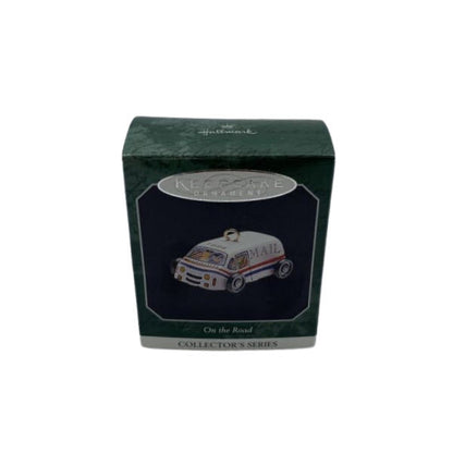 1998 Tin Mail Truck Hallmark Ornament (On the Road) QXM4213