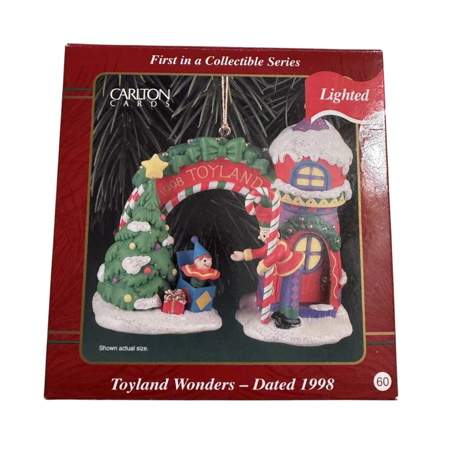 1998 Toyland Wonders (Soldier) Carlton Cards Heirloom Ornament CXOR-080Y Image2
