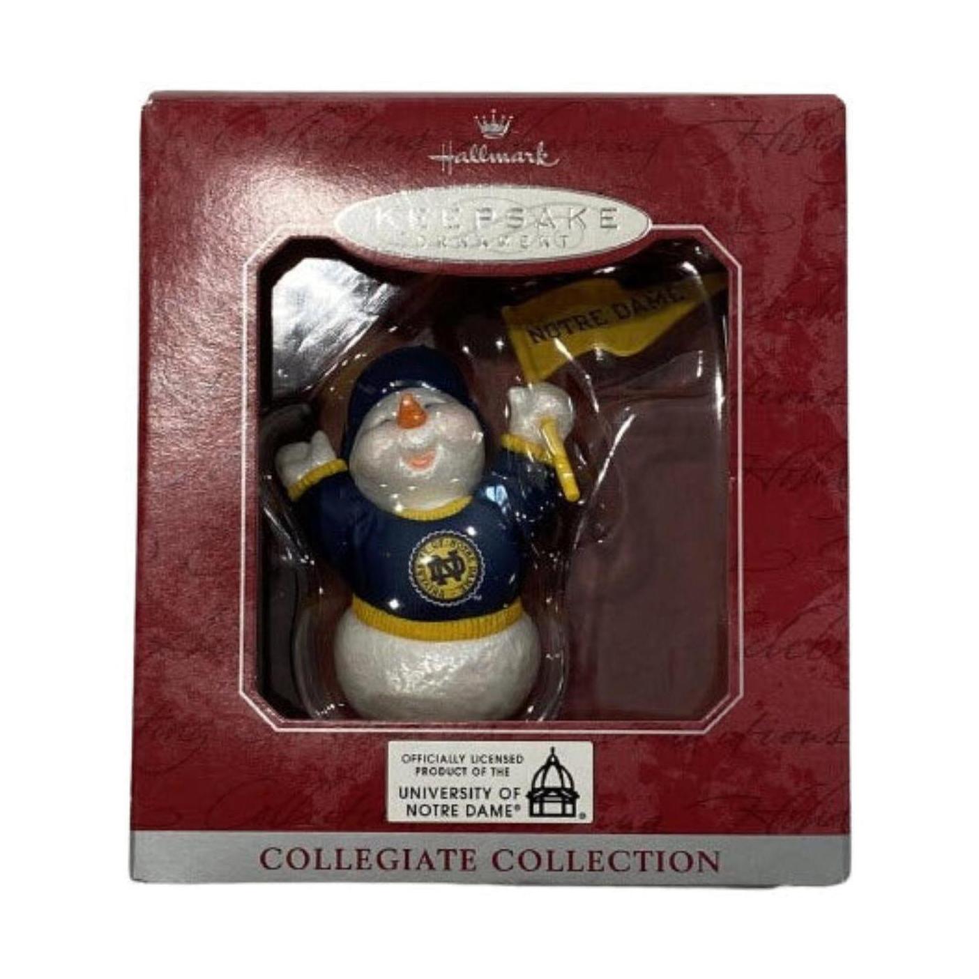 1998 University of Notre Dame Hallmark Ornament (College Sports) QSR2313 Image2