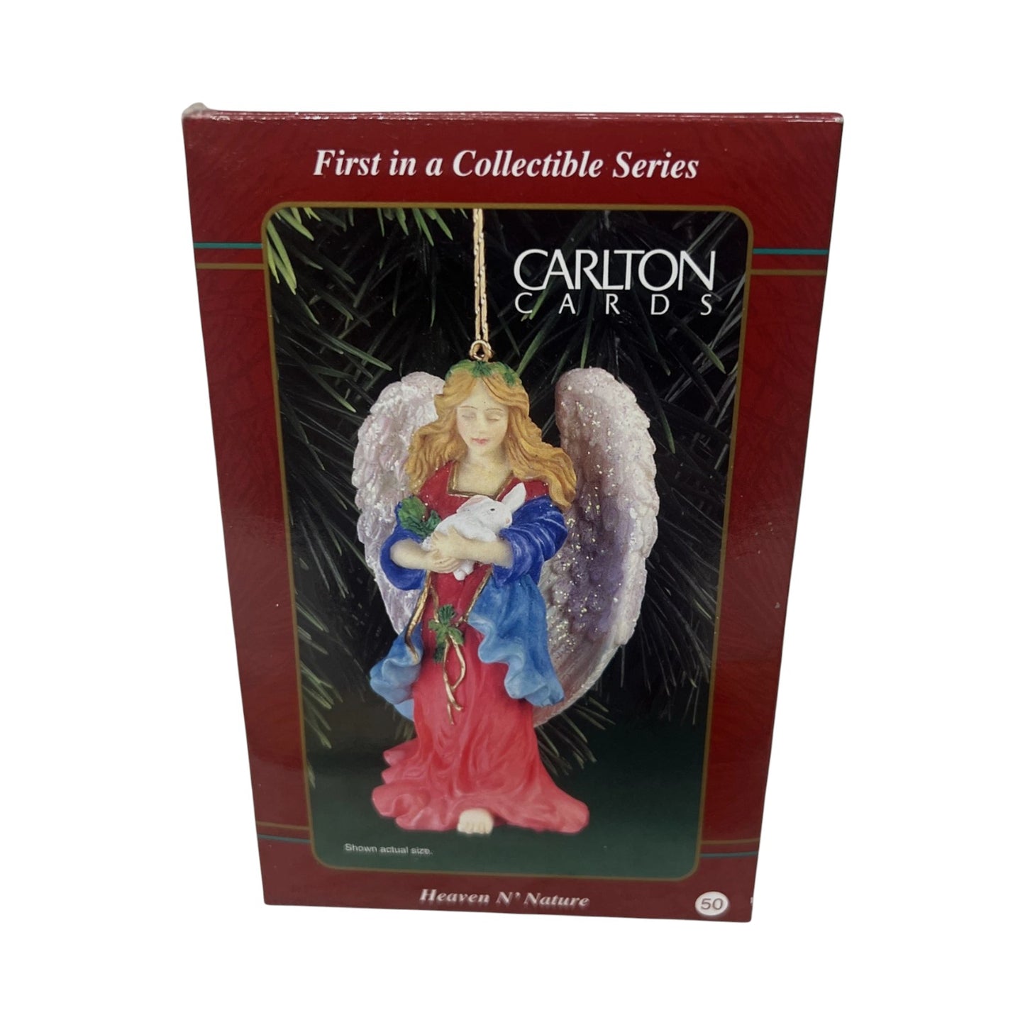 1998 Vintage Heaven N' Nature Carlton Cards Ornaments (Angels) CXOR-005Y Image2