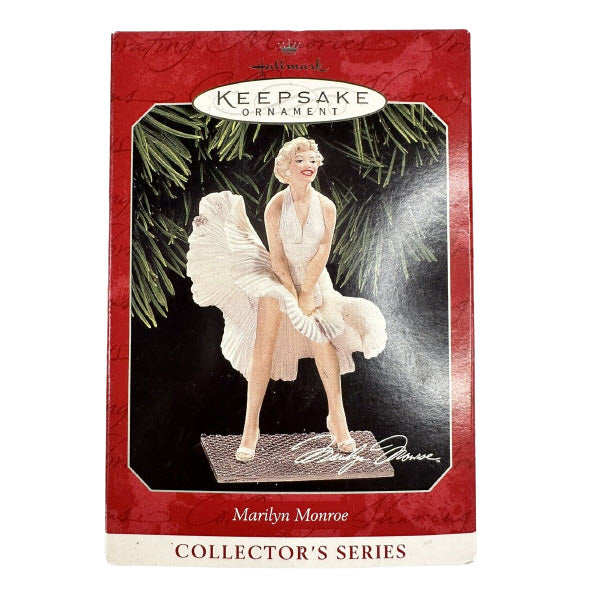 1998 White Dress Hallmark Ornament (Marilyn Monroe) QX6333