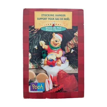 1998 Winnie the Pooh - Stocking Hanger Hallmark Ornament (Winnie the Pooh) XSH4063 Image2