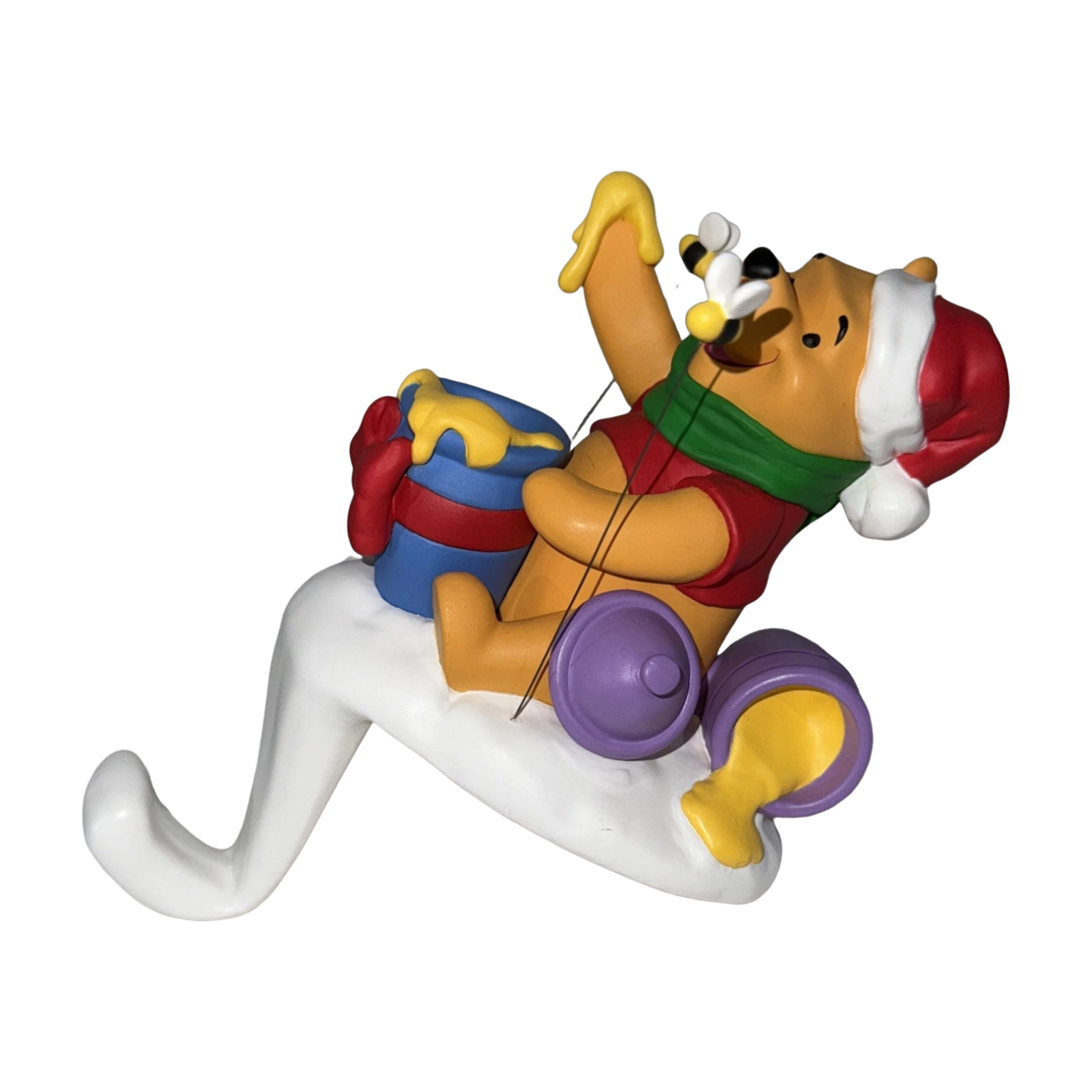 1998 Winnie the Pooh - Stocking Hanger Hallmark Ornament (Winnie the Pooh) XSH4063 Image3