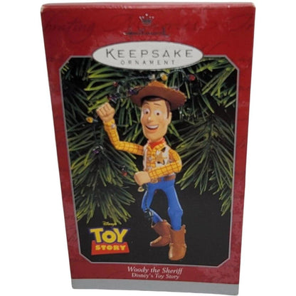 1998 Woody the Sheriff Hallmark Ornament (Toy Story) QXD4163