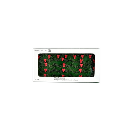 1998/2002 “Holiday Trimmings” Set of 14 – Department 56 Village Accessories — Item #56.53042 Image6