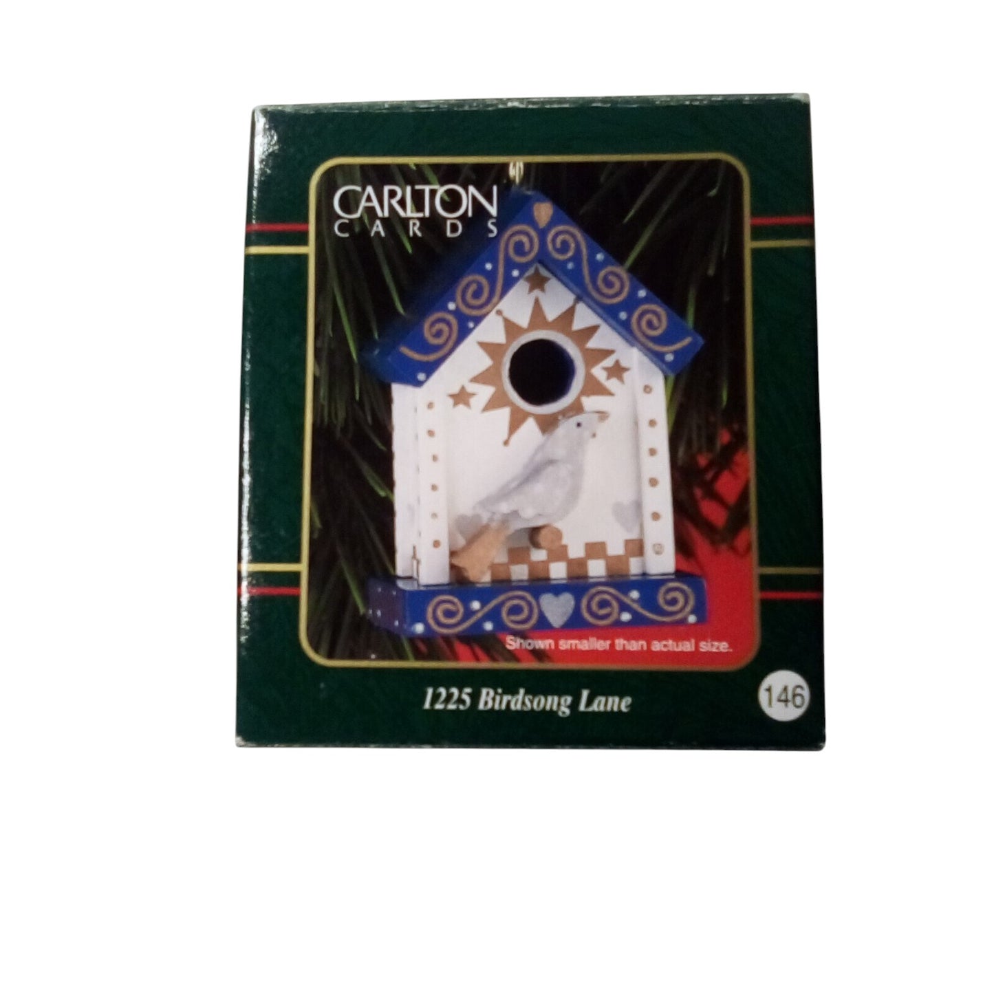 1999 1225 Birdsong Lane Carlton Cards Ornaments (Bird) CXOR-146A