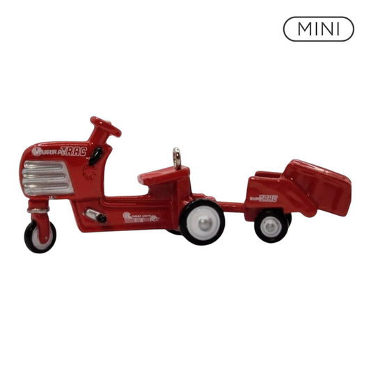 1999 1955 Murray Tractor and Trailer Hallmark Ornament (Miniature Kiddie Car Classics) QXM4479 Image1