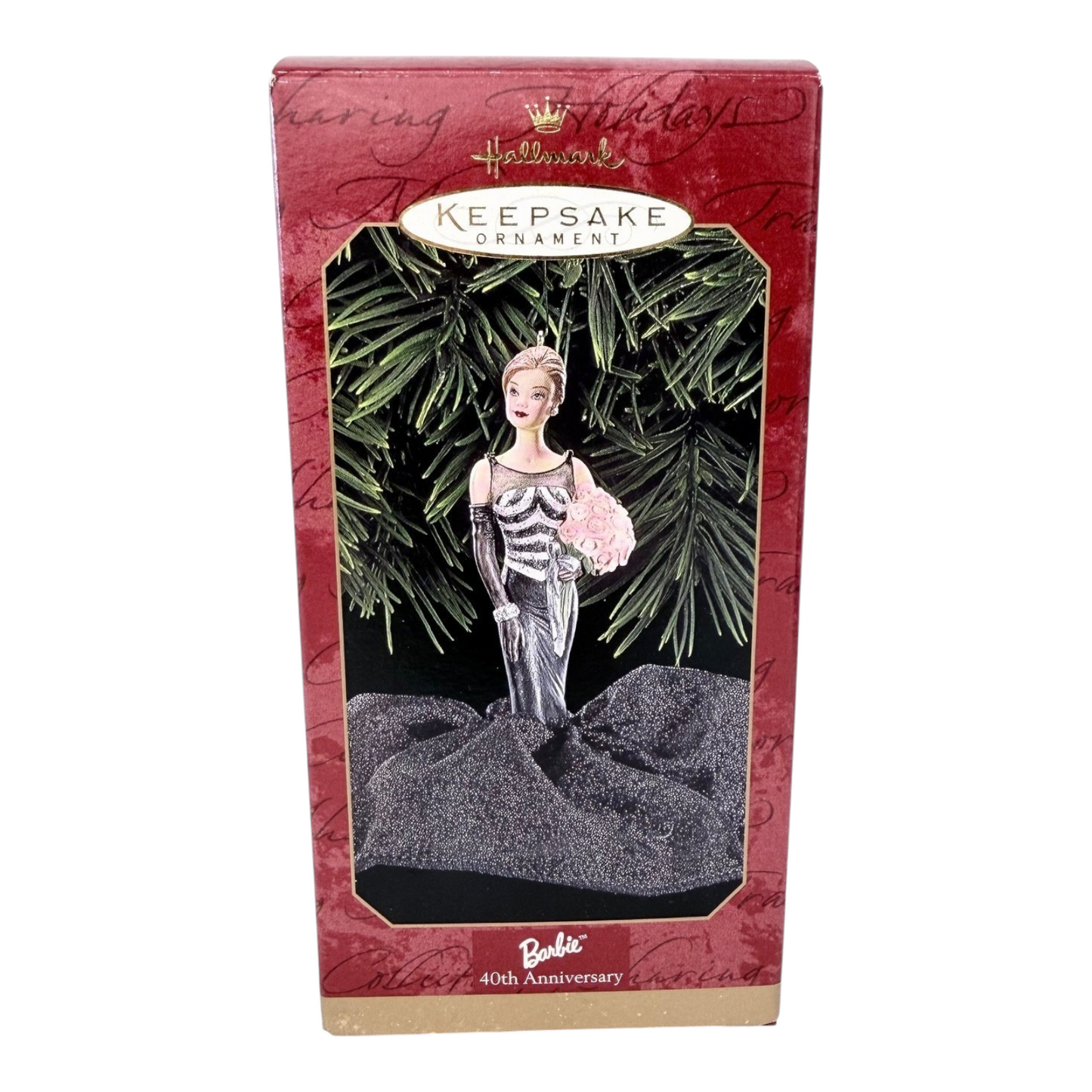 1999 40th Anniversary Barbie Hallmark Ornament (Barbie) QXI8049