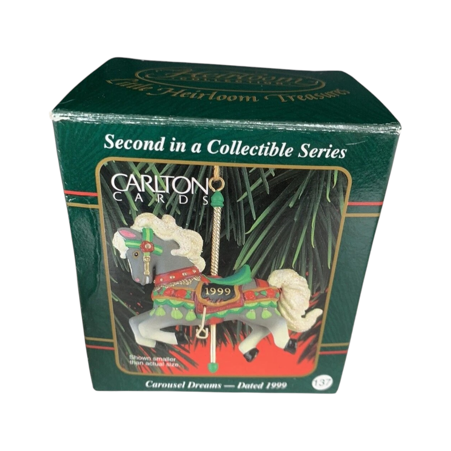 1999 Carousel Dreams Carlton Cards Ornaments (Carousel Horse) CXOR-137A