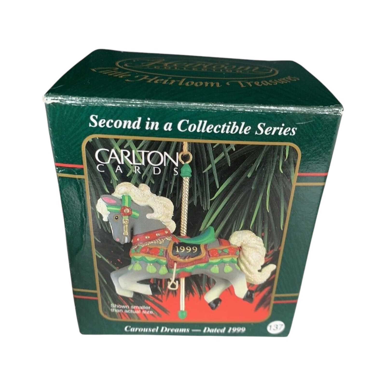 1999 Carousel Dreams Carlton Cards Ornaments (Carousel Horse) CXOR-137A