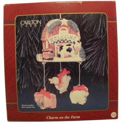 1999 Charm on the Farm Carlton Cards Ornaments (Animal) CXOR-124A