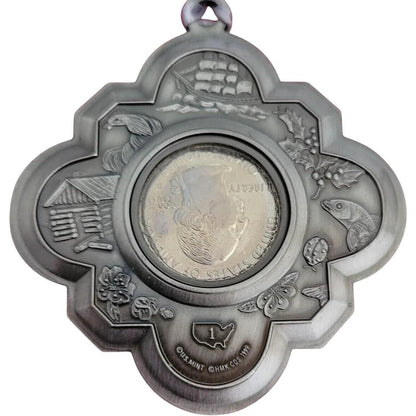 1999 Delaware Quarter Ornament Hallmark Ornament (50 State Quarters) QMP9400