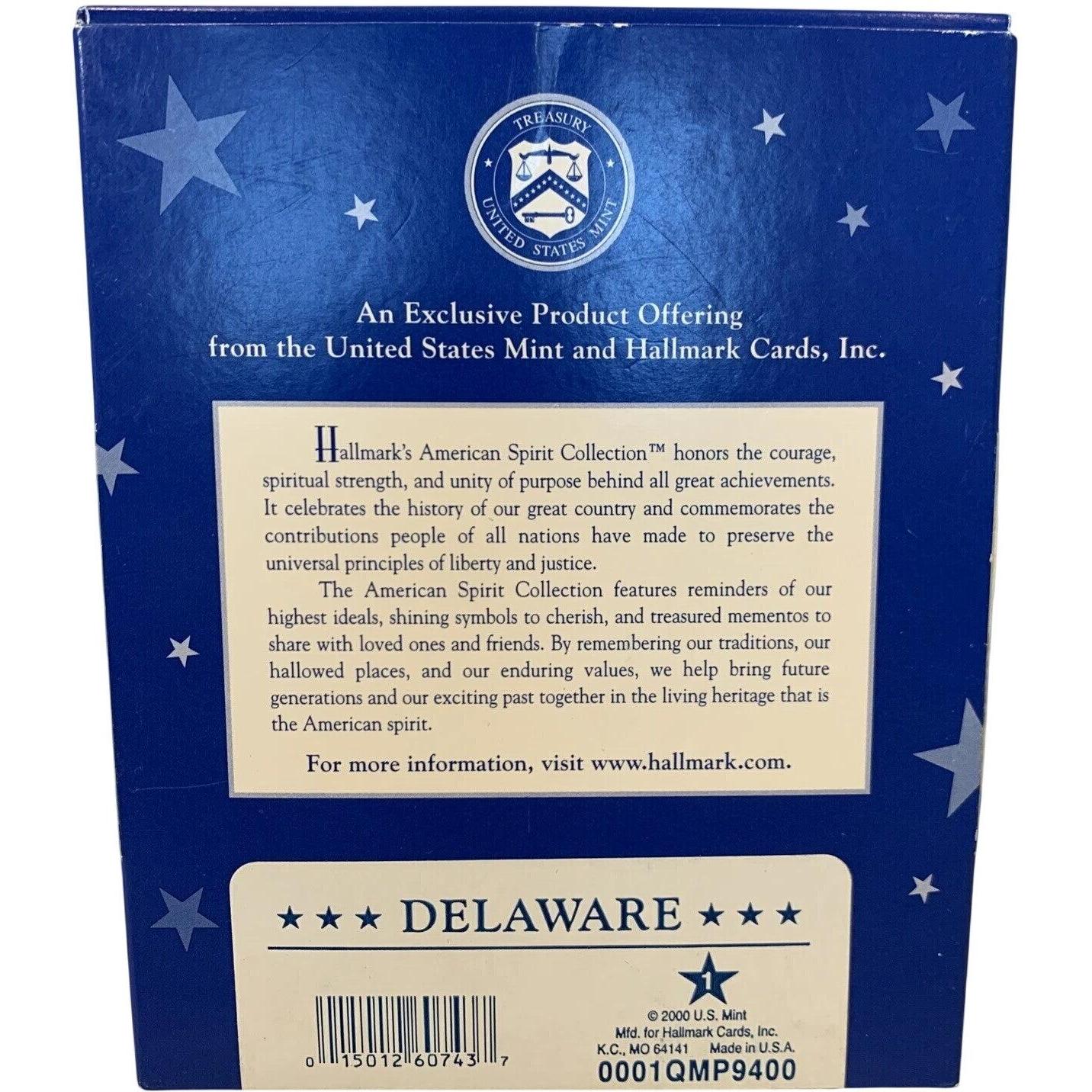 1999 Delaware Quarter Ornament Hallmark Ornament (50 State Quarters) QMP9400