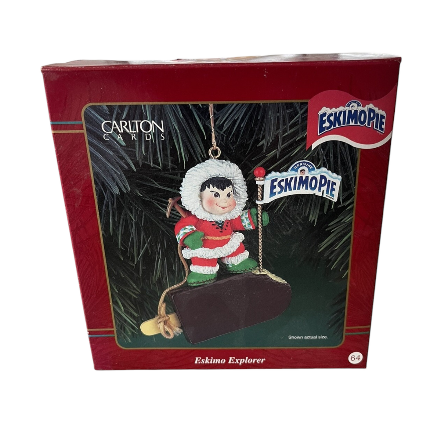 1999 Eskimo Explorer - Eskimopie Carlton Cards Ornaments (Snowmen) CXOR-058A