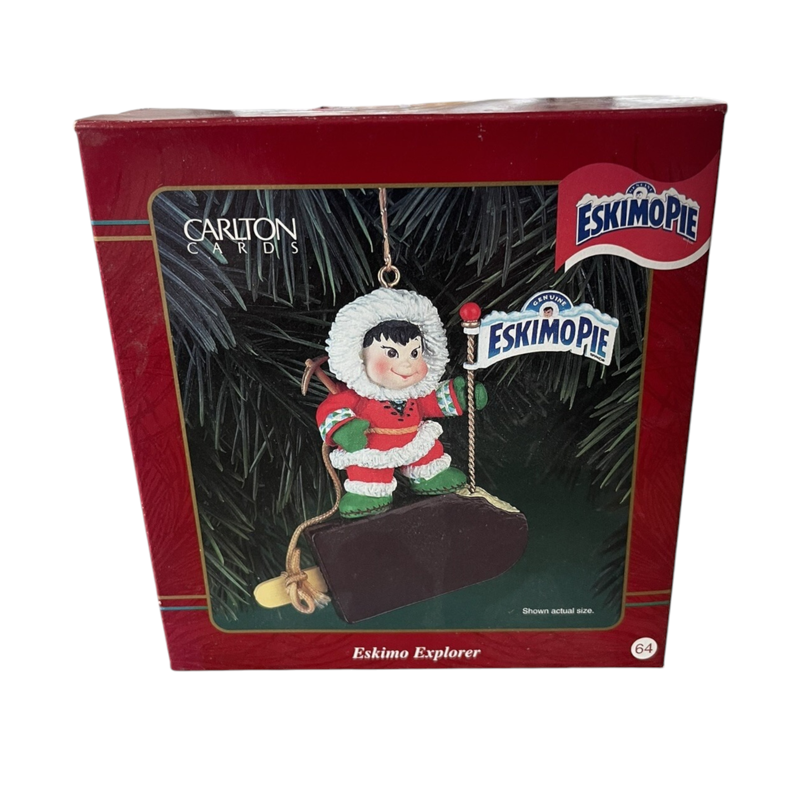 1999 Eskimo Explorer - Eskimopie Carlton Cards Ornaments (Snowmen) CXOR-058A