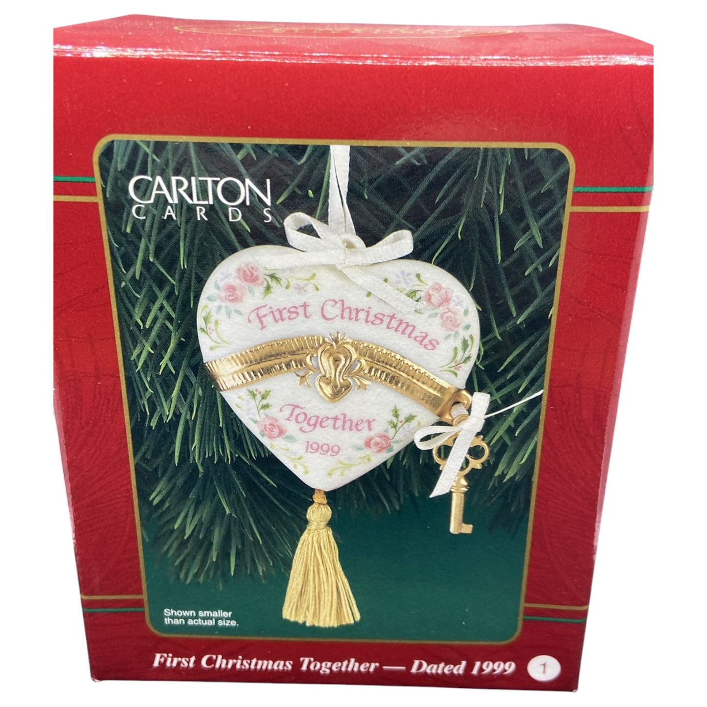 1999 First Christmas Together (Our First Christmas) by Carlton Cards CXOR-002A