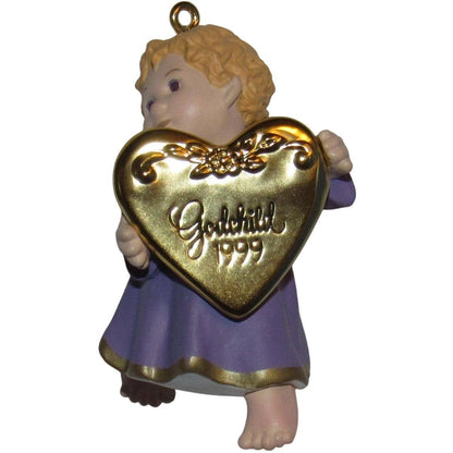 1999 Godchild Hallmark Ornament (Angels) QX6759