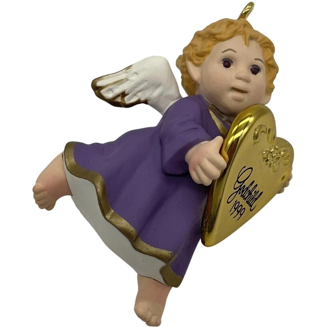 1999 Godchild Hallmark Ornament (Angels) QX6759