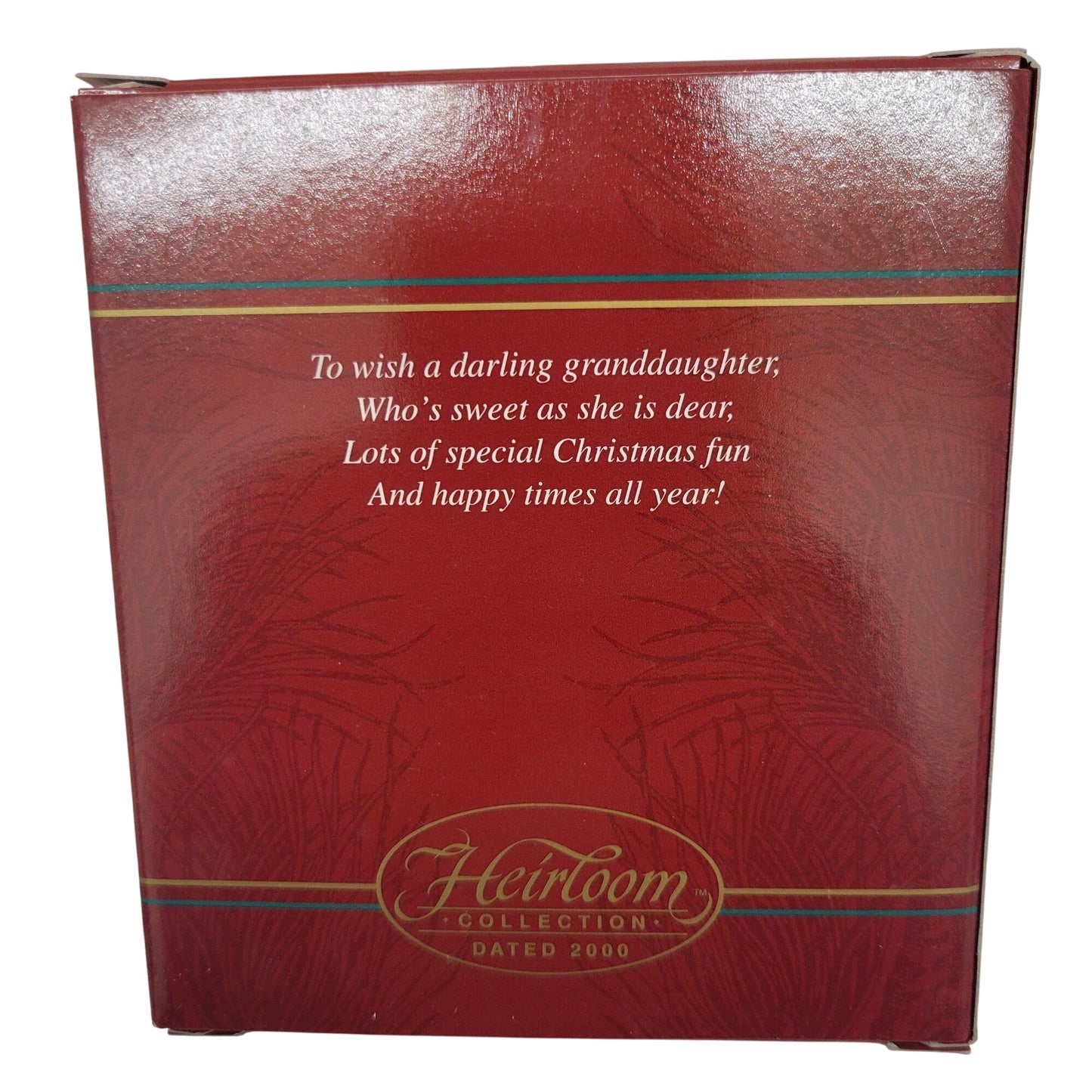 1999 GrandDaughter (Kitten)