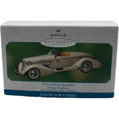 1999 Hallmark Ornament (1935) Auburn Speedster Hallmark Ornament (Vintage Roadsters) QEO8401
