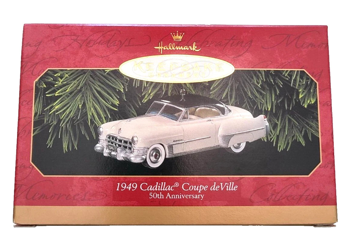 1999 Hallmark Ornament (1949) Cadillac Coupe DeVille Hallmark Ornament (Classic American Cars) QX6429